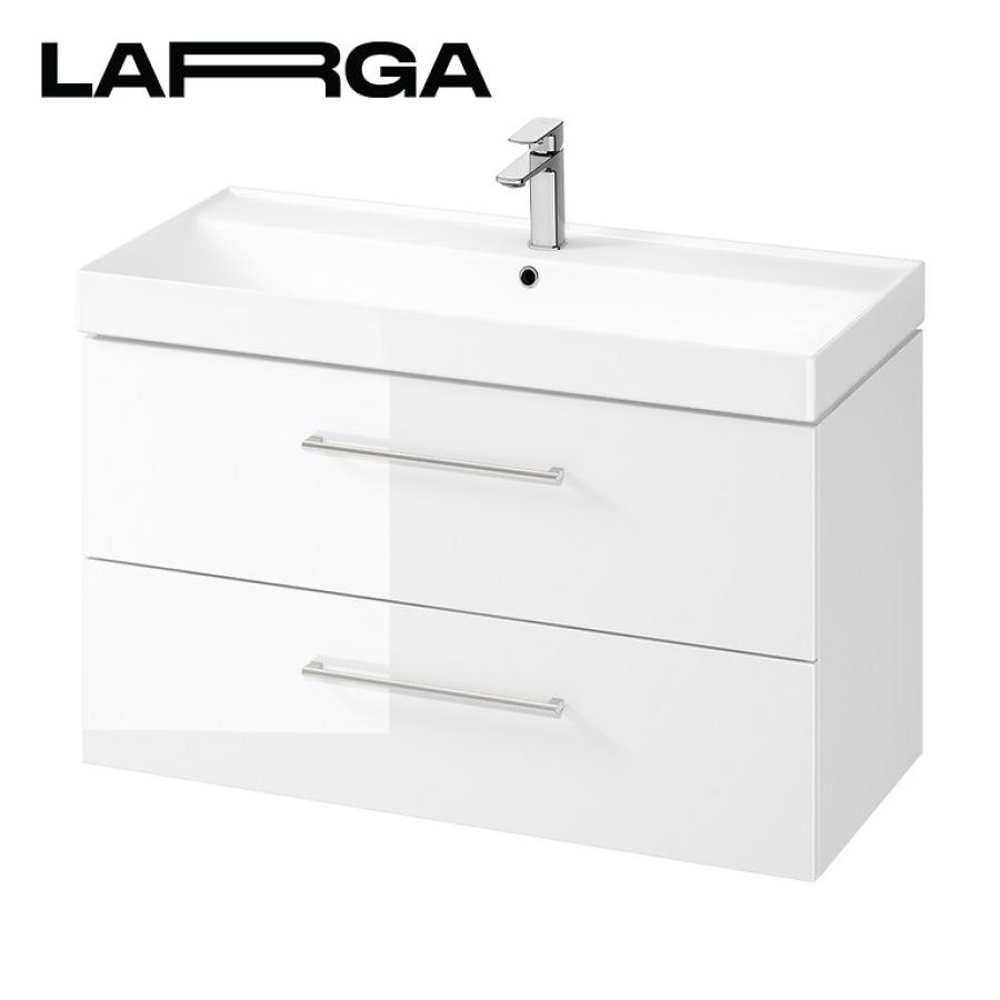 CERSANIT LARGA 100 WASHBASIN CABINET WHITE S932-076