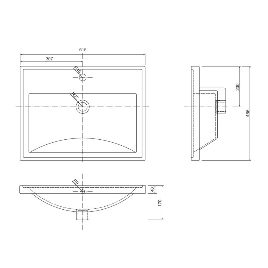 DEFTRANS NANU 60 SINK 1032