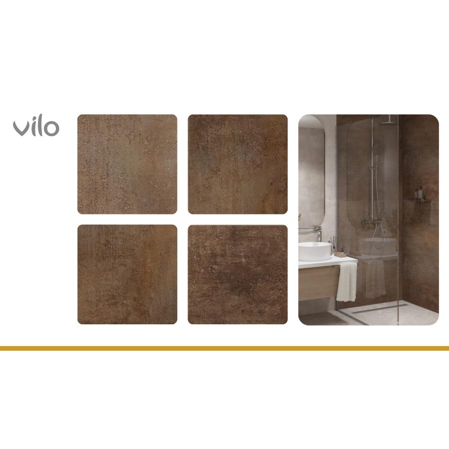 VILO SPC WALL PANEL RUSTY 60X120 (2.88 M2)