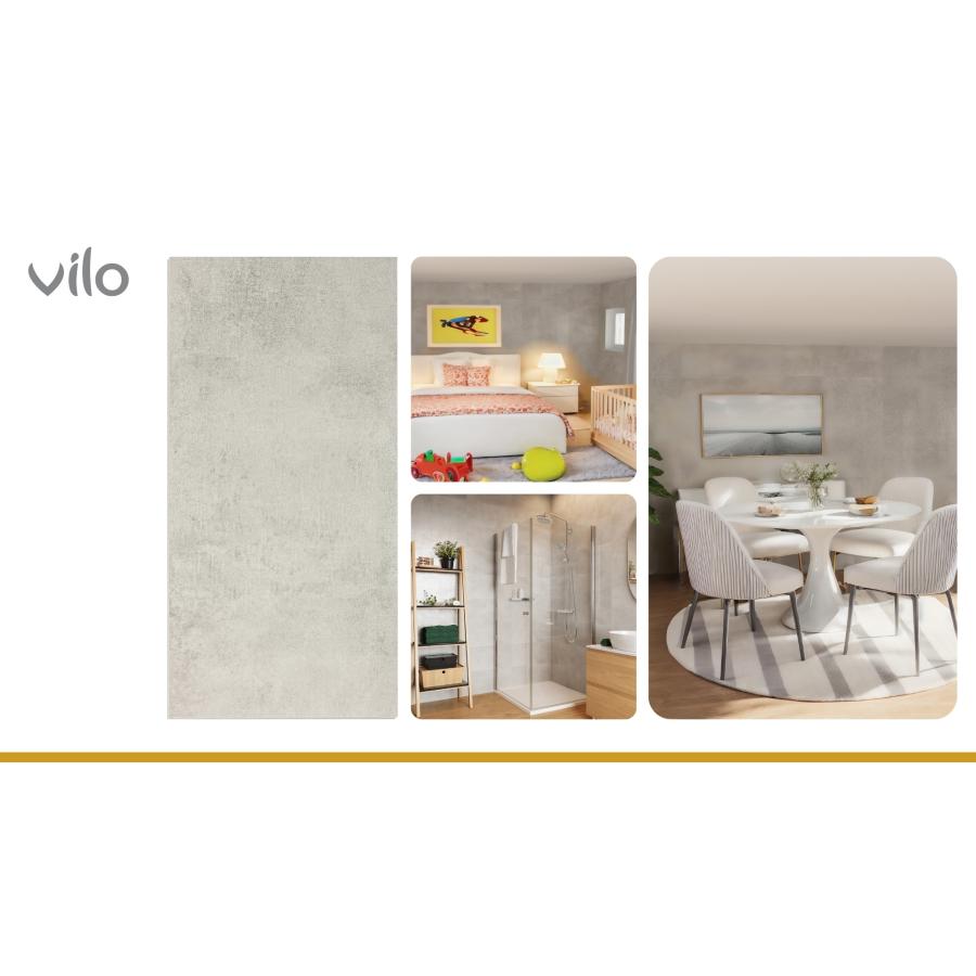 VILO SPC WALL PANEL CONCRETE DUST 60X120 (2.88 M2)