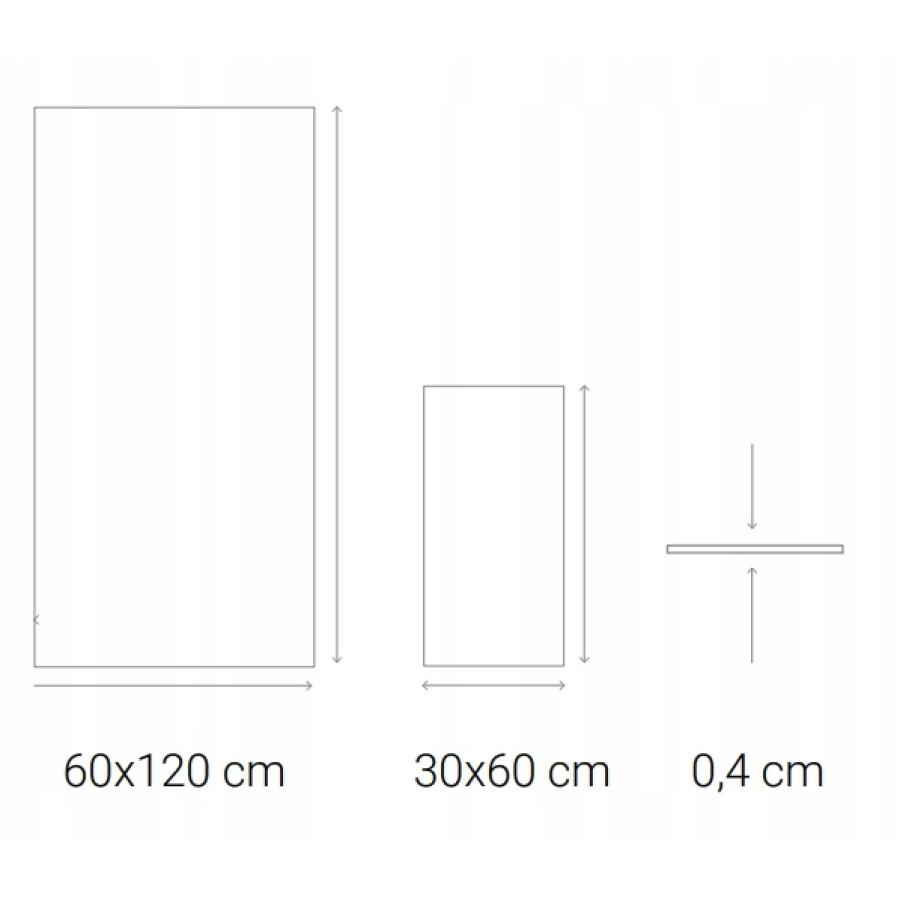 VILO SPC WALL PANEL CALACATTA SNOW MATT 60X120 (2.88 M2)