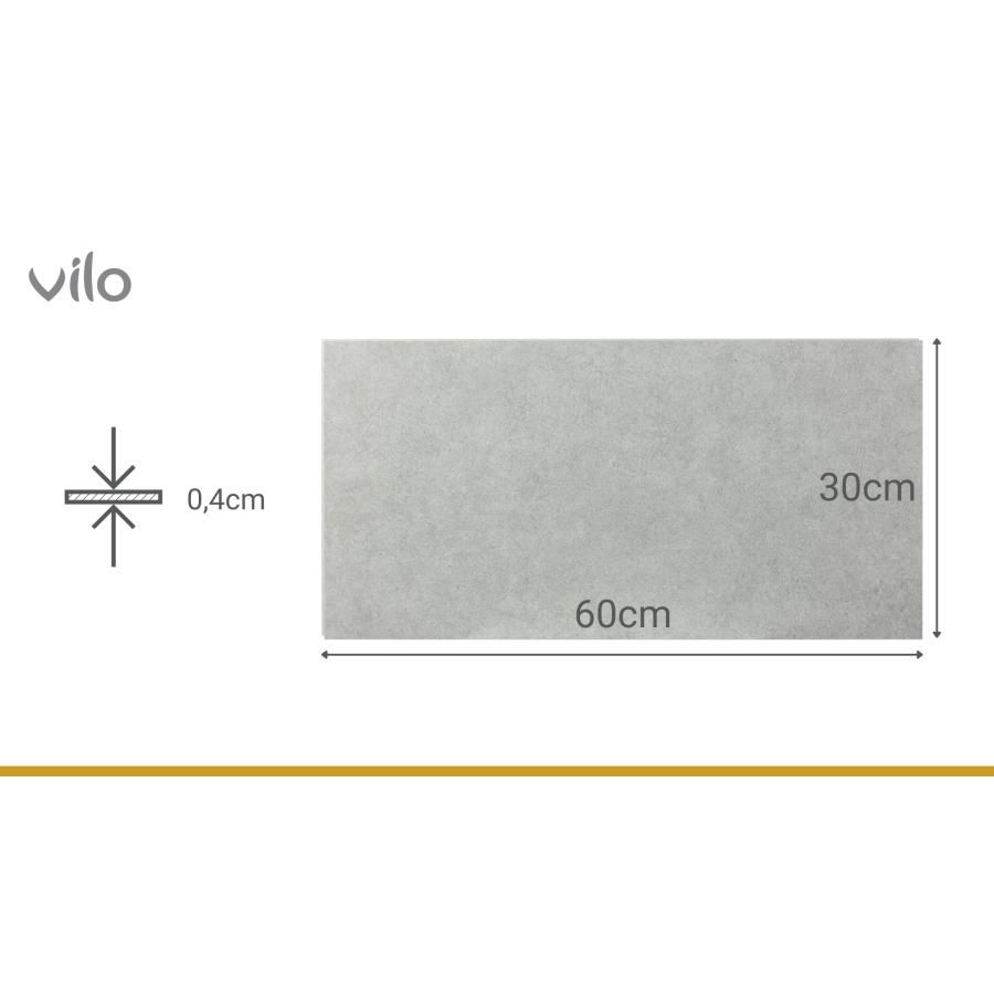 VILO SPC WALL PANEL CONCRETE LIGHT   60X120 2.88M2