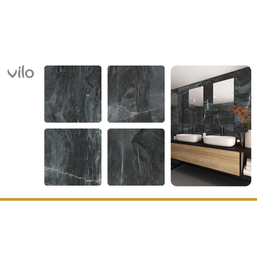 VILO SPC WALL PANEL DARK STONE 30X60 (2.34 M2)