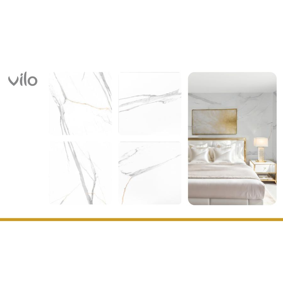 VILO SPC WALL PANEL CALACATTA WHITE 30X60 (2.34 M2)