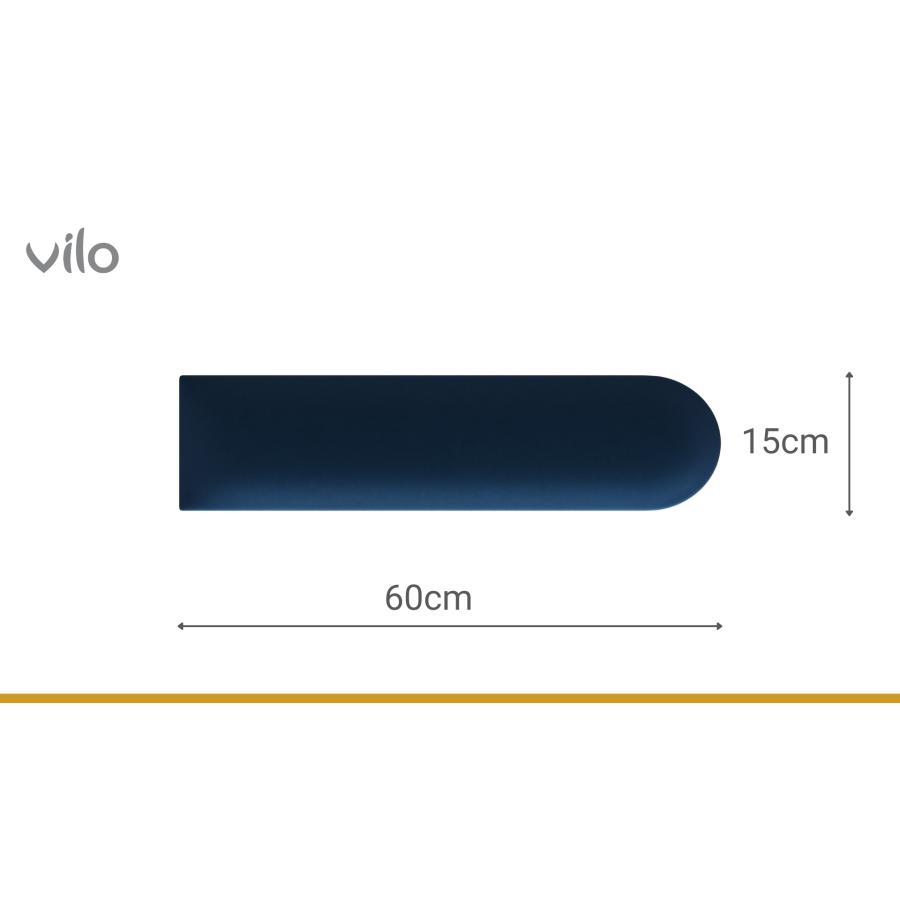 VOX VILO PANEL TAPICEROWANY 15X60 OVAL GRANATOWY