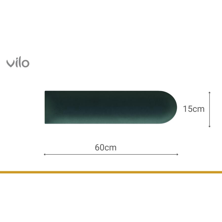 VOX VILO UPHOLSTERY PANEL 15X60 OVAL BOLLTE GREEN